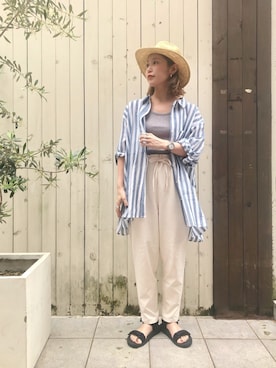 miyaさん（レディース・158cm）の春コーディネート