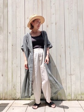 miyaさん（レディース・158cm）の夏コーディネート