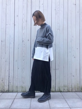 miyaさん（レディース・158cm）の冬コーディネート