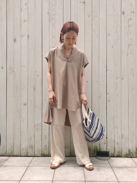 miyaさん（レディース・158cm）の春コーディネート