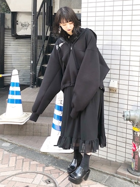 弓祇乃さんのコーディネート