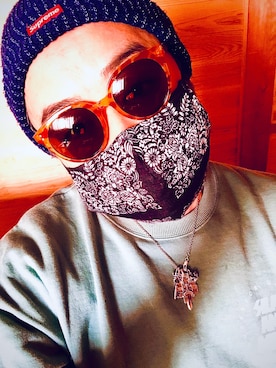 「ROYAL ORDER（ロイヤルオーダー）のアイテム」を使った、coffeemilk.gucciさん（メンズ・171cm）の春コーディネート