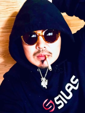 「ROYAL ORDER（ロイヤルオーダー）のアイテム」を使った、coffeemilk.gucciさん（メンズ・171cm）の春コーディネート