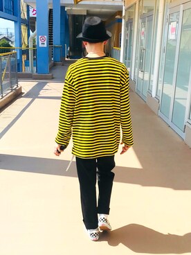 「アイテム（スリッポン）」を使った、だいきさん（メンズ・167cm・10代）の夏コーディネート