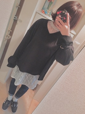 kannaさん(レディース・165cm)の冬コーディネート