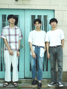 ふじふみさん(メンズ・180cm)の秋コーディネート