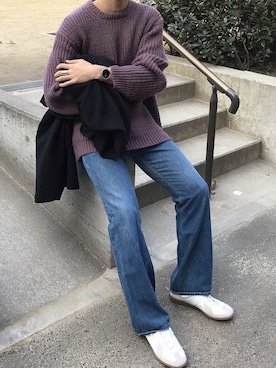 ふじふみさん(メンズ・180cm)の秋コーディネート