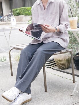 ふじふみさん（メンズ・180cm）の夏コーディネート