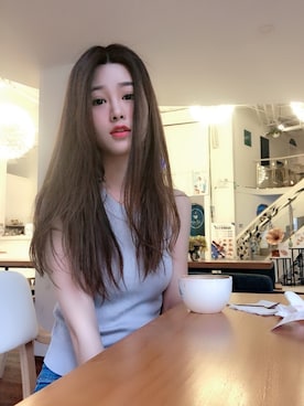 「CASH CA（カシュカ）のアイテム」を使った、不擅与人相处さん（レディース・172cm）の春コーディネート