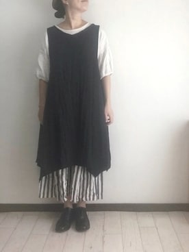 「平成最後のWEARISTAセンバツ」｜「アイテム（その他シューズ）」を使った、toccoさん（レディース・160cm）の春コーディネート
