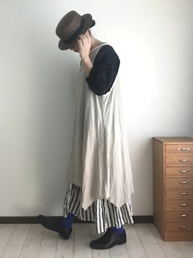 「handmade」｜「アイテム（その他シューズ）」を使った、toccoさん（レディース・160cm）の春コーディネート