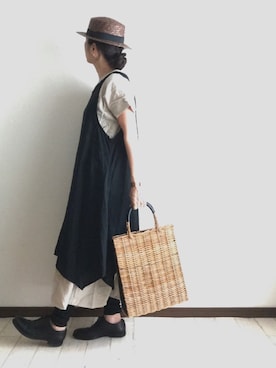 「ナチュラルスタイル」｜「アイテム（その他シューズ）」を使った、toccoさん（レディース・160cm）の秋コーディネート