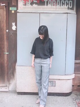 Hanakoさん（レディース・160cm）の夏コーディネート