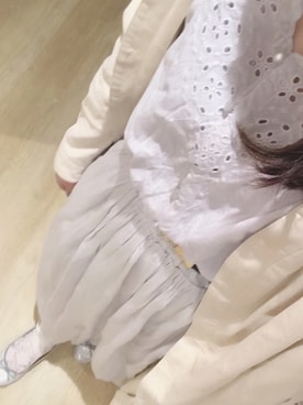 「cepo（セポ）のアイテム（ダウンジャケット/コート）」を使った、ゆいのんさん（レディース・152cm）の春コーディネート