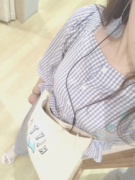 「アイテム（イヤリング）」を使った、ゆいのんさん（レディース・152cm・20代）の夏コーディネート