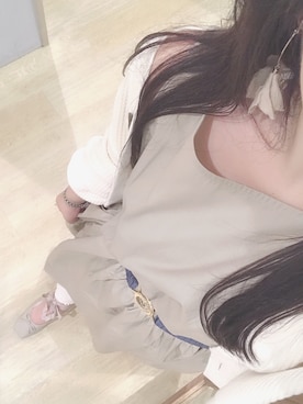 「アイテム（イヤリング）」を使った、ゆいのんさん（レディース・152cm・20代）の夏コーディネート