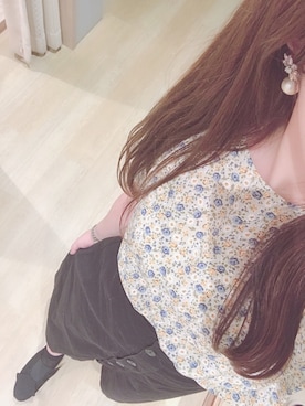 「アイテム（イヤリング）」を使った、ゆいのんさん（レディース・152cm・20代）の夏コーディネート