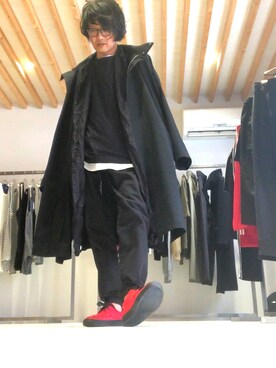 「SISE（シセ）のアイテム（ジャケット/アウター）」を使った、yst(不定期)さん（メンズ・172cm）の冬コーディネート