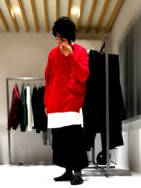 「F.C.R.B.（エフシーアールビー）のアイテム（レギンス/スパッツ）」を使った、yst(不定期)さん（メンズ・172cm）の冬コーディネート