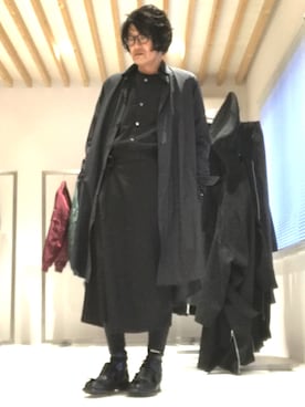 「SISE（シセ）のアイテム（ジャケット/アウター）」を使った、yst(不定期)さん（メンズ・172cm）の冬コーディネート