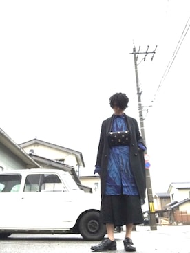 「SISE（シセ）のアイテム（パンツ）」を使った、yst(不定期)さん（メンズ・172cm）の春コーディネート