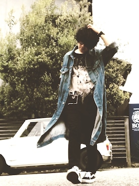 「the soloist（ソロイスト）のアイテム」を使った、yst(不定期)さん（メンズ・172cm）の春コーディネート