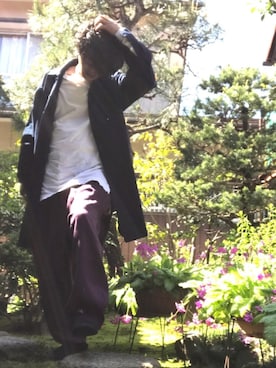 yst(不定期)さん（メンズ・172cm）の春コーディネート