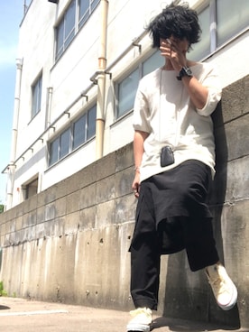 「ED ROBERT JUDSON（エドロバートジャドソン）のアイテム（コインケース）」を使った、yst(不定期)さん（メンズ・172cm）の春コーディネート