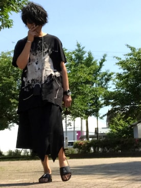 「ED ROBERT JUDSON（エドロバートジャドソン）のアイテム（コインケース）」を使った、yst(不定期)さん（メンズ・172cm）の夏コーディネート