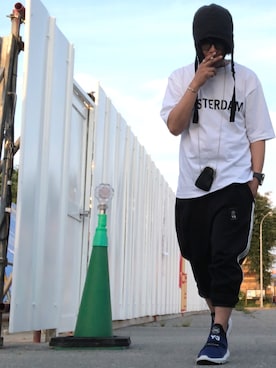 「TAKAHIROMIYASHITATheSoloIst.（タカヒロミヤシタザソロイスト）のアイテム（帽子）」を使った、yst(不定期)さん（メンズ・172cm）の夏コーディネート