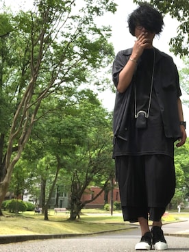 「ED ROBERT JUDSON（エドロバートジャドソン）のアイテム（コインケース）」を使った、yst(不定期)さん（メンズ・172cm）の夏コーディネート