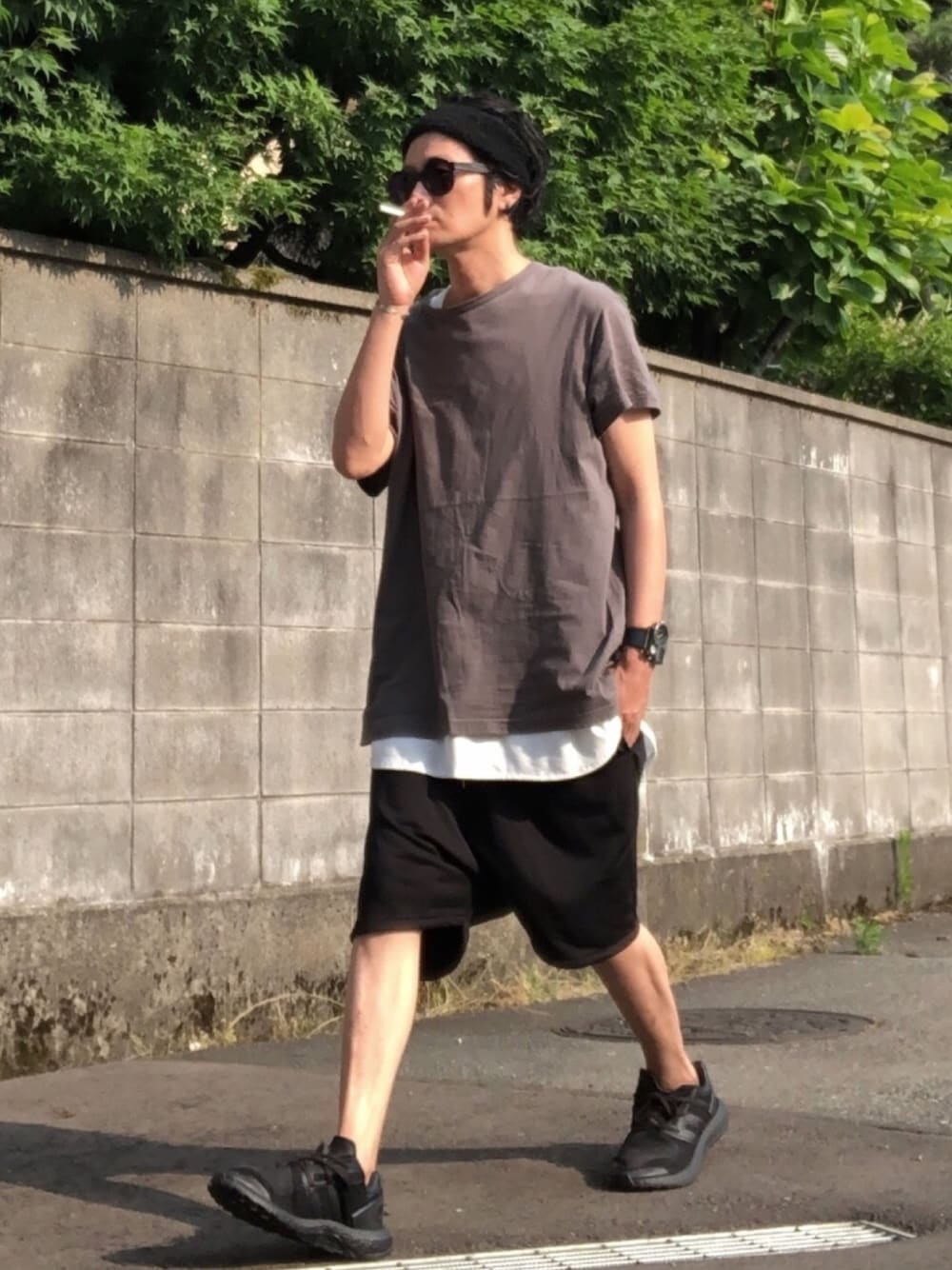 yohji yamamoto pour homme レイヤードショートパンツ yohji yamamoto pour homme レイヤードショートパンツ Yohji