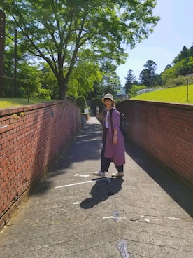「smooth（スムース）のアイテム」を使った、さささん（レディース・160cm）の春コーディネート