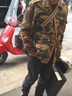 「BRID（ブリッド）のアイテム」を使った、近藤　昌さん（メンズ・172cm）の秋コーディネート