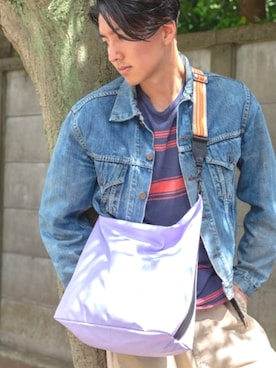 「BRID（ブリッド）のアイテム」を使った、近藤　昌さん（メンズ・172cm）の秋コーディネート