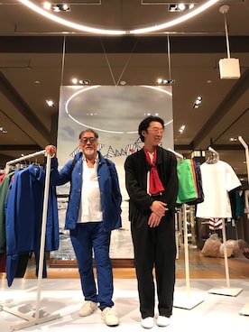 「ALMOST（オルモスト）のアイテム（ジャケット/アウター）」を使った、近藤　昌さん（メンズ・172cm）の夏コーディネート