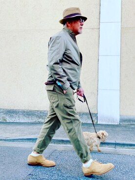 犬と散歩 のメンズ人気ファッションコーディネート Wear