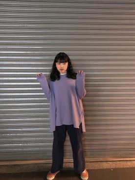 Hanさん（レディース・156cm）の春コーディネート