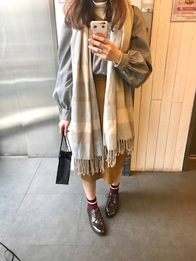 初🇭🇰さん（レディース・156cm）の冬コーディネート