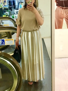 「rps（アールピーエス）のアイテム（シューズ）」を使った、キキさん（レディース・157cm）の夏コーディネート