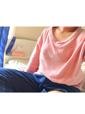 「Coquette（コケット）のアイテム」を使った、桃さん（レディース・155cm）の春コーディネート