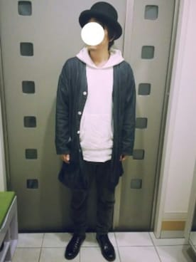 「WHITE LINE（ホワイトライン）のアイテム（ジャケット/アウター）」を使った、kakiさん（メンズ・167cm）の秋コーディネート