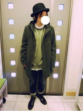 「Right-on（ライトオン）のアイテム（その他アウター）」を使った、kakiさん（メンズ・167cm）の春コーディネート