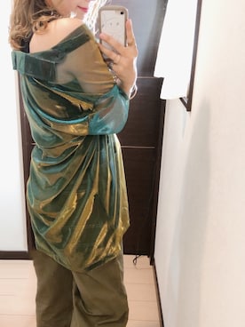 「シースルー」｜「アイテム（チノパンツ）」を使った、カジマリさん（レディース・162cm）の夏コーディネート