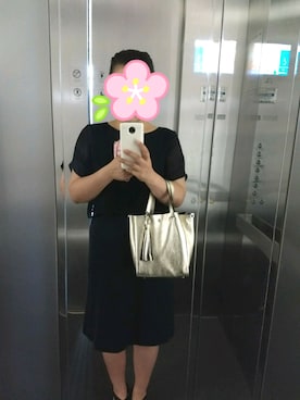 「amaca（アマカ）のアイテム」を使った、gloriagfさん（レディース・164cm）の夏コーディネート