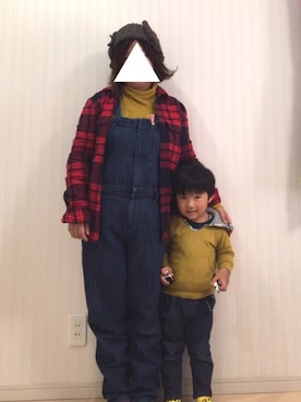 「AHCAHCUM.muchacha（アチャチュムムチャチャ）のアイテム（帽子）」を使った、はななさん（レディース・150cm）の秋コーディネート