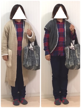 はななさん（レディース・150cm）の冬コーディネート