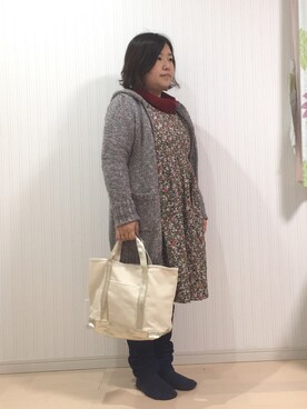 はななさん（レディース・165cm）の冬コーディネート