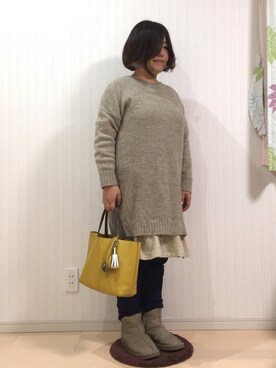 はななさん（レディース・150cm）の冬コーディネート