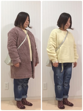 はななさん（レディース・150cm）の冬コーディネート